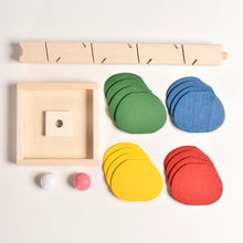 Wooden Cascading Ball Tree Toy