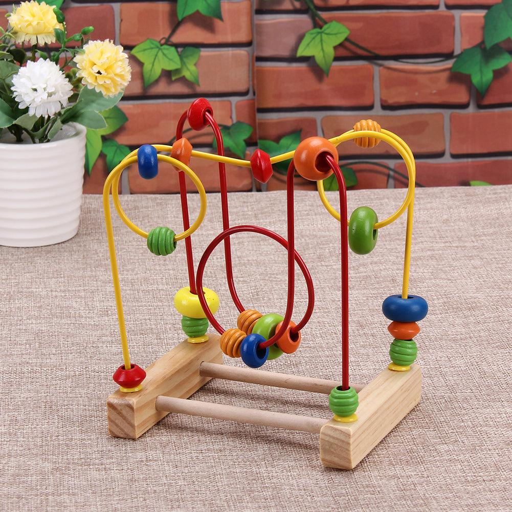 Abacus Wire Maze Roller Coaster Counting Circles Beads Grandpa s Shop