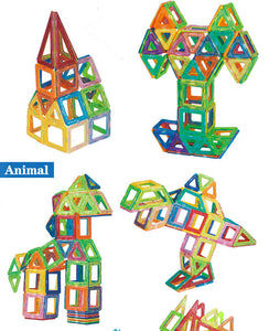 3D Magnetic Building Block Toy Set For Children