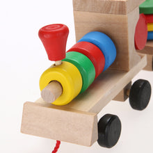 Wooden Stacking Train Block Toy