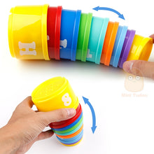Stack Cup Set Baby Toy with Numbers and Letters